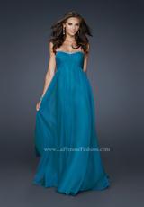 2012 La Femme Prom Dresses 17455.  Available in Cotton Candy Pink, Electric Blue, Midnight Blue, Teal, Watermelon, White